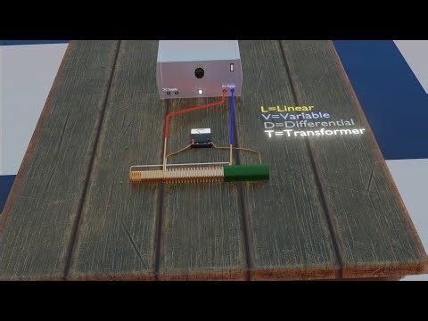 LVDT [3D Animation 60fps] | electrical instrument