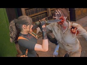 RESIDENT EVIL 2: Claire Classic Legend Outfit Gameplay (P.1)