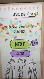 Brain Test Level 238 How can Tom jump this time?