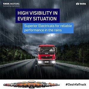 50K views · 167 reactions | Tata Trucks are built keeping in mind India’s challenging climatic conditions, with aggregates and electricals engineered to weather any kind of storm! #DeshKeTruck #TataTrucks | Tata Motors | Facebook