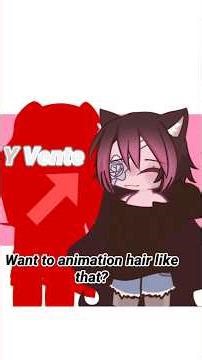 Front hair tutorial in 1min! #gacha #gachaclub #gachalife #gachameme #tutorial