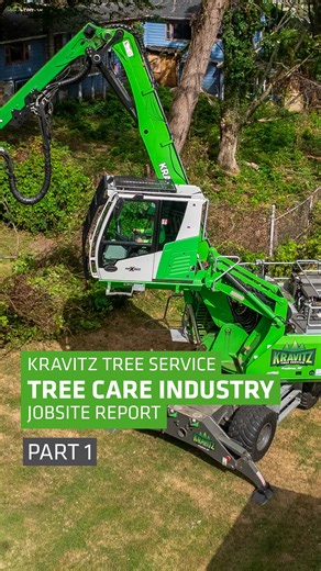 67K views · 810 reactions | This month we are in Fredonia, New York with Kravitz Tree Service 蝹 They use their 718E for residential and contract work, and it has become a huge part of their operation  Wanna see how their 718E takes down this rotted sugar maple (and other jobs)? See it all this week  | Sennebogen - Americas | Facebook
