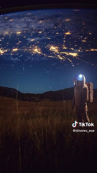 Surreal Space and Earth Scenes Captured in Video