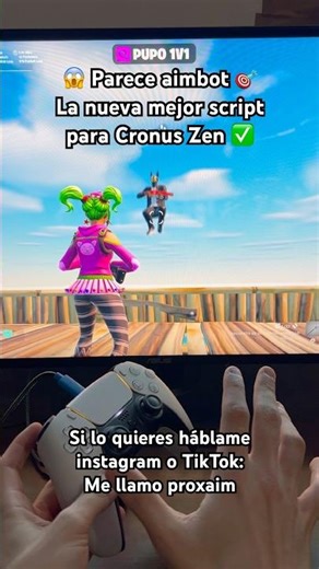 😱 AIMNOT FORTNITE CRONUS ZEN ✅ La mejor script para cronus zen mejor configuración sensibilidad ps5