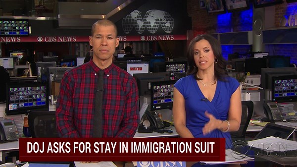 DOJ seeks stay on ruling that blocked immigration action