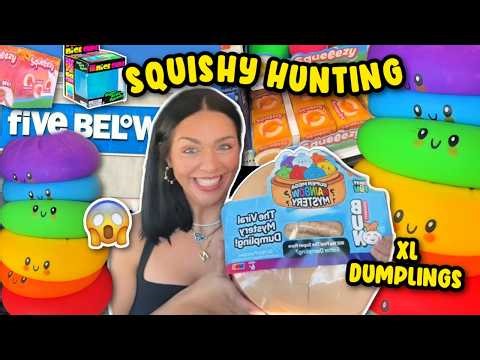I went ULTRA SQUISHY HUNTING! Dumplings, Needoh, Squeezy!😱