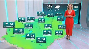 48K views · 969 reactions | #időjárásmindenreggel Ma ismét kissé nedvesebb levegő érkezik fölénk! Pataki Zita Hivatalos | www.rtl.hu/hirek | RTL Híradó | Facebook