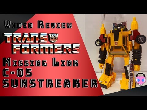 VIDEO REVIEW: Transformers Missing Link - C-05 (G1 Sunstreaker) Review