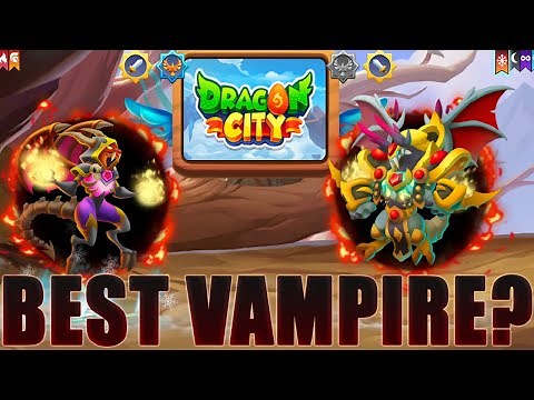 DRAGON CITY VAMPIRE Tier List/ability analysis