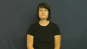 Watch how to sign 'solving' in American Sign Language.