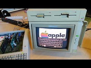 Apple Color Monitor 100 Apples first Color Monitor from 1984 test run