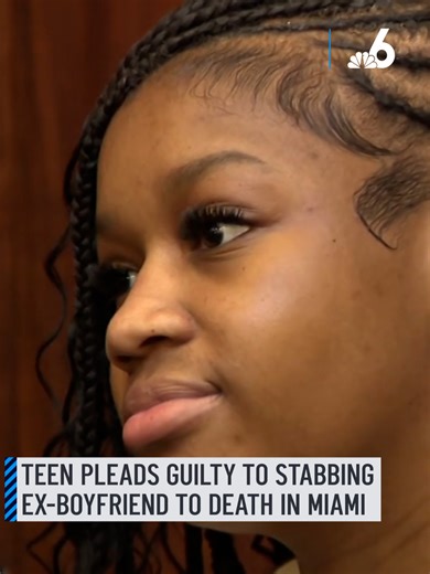 A teen who stabbed her boyfriend to death during an argument in Miami in 2024 pleaded guilty during her court appearance. Jahara Malik, 18, was 17 at the time of the stabbing and was charged as an adult. #ex #boyfriend #miami #florida #guilty