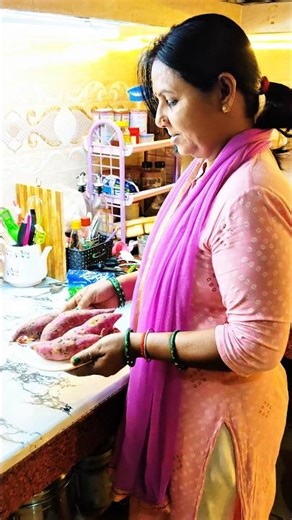 You Won't Believe How Easy This Alua Is #easyrecipe #indianfood #shorts #sweetpotatorecipes