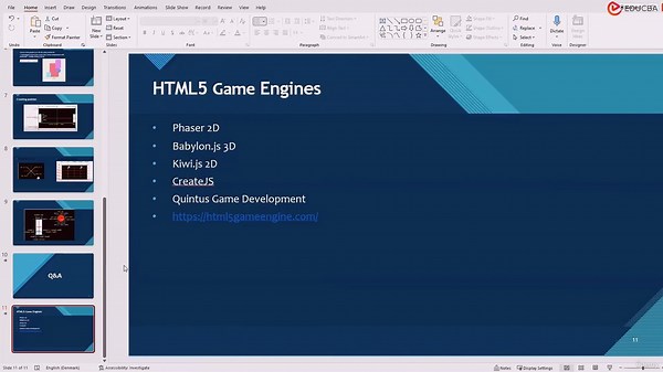 Advanced Html 5 - Web And Game Development Part 4 (Final)