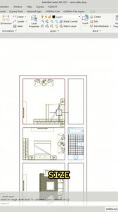 Automatically Furniture Placement in Autocad plans Try This "JJ" Command | Tutorial Cad2grow 001