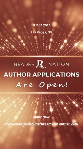 📖 Reader Nation 2026 Signing Author Applications Are Open 📖 Applications are officially open for Reader Nation 2026, a multi-genre signing event celebrating indie storytelling. Event Details: 📚 200 signing authors, including keynote Andy Weir 👥 2,000 readers expected 📍 Horseshoe Las Vegas | November 13–15, 2026 If you love connecting face-to-face with readers, sharing your stories, and being part of a discovery-driven event built for the indie community, we’d love to see your application. �