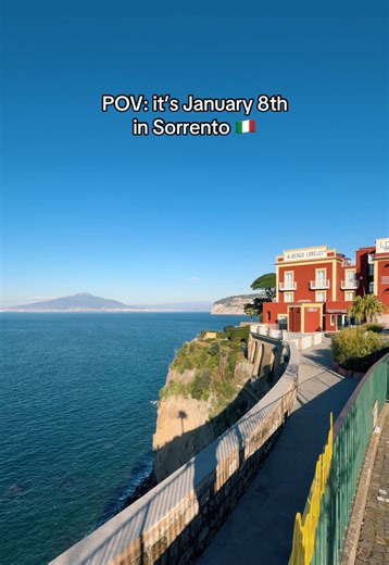 Sorrento Weather Update: January 8th on the Amalfi Coast