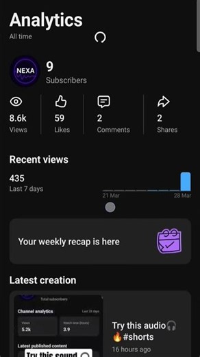 try this audio 🎧🔥 get more subscriber