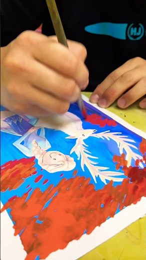 Cold #drawing #artwork #frozen #elsa #shorts