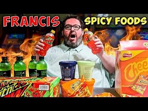 Francis Tries FLAMING HOT Mountain Dew Mukbang