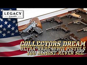 Collectors Dream: Ultra-Rare WWII Pistols You Almost Never See | 600 Gun Collection