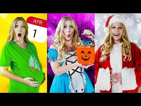 I Celebrated EVERY Holiday in 24 HOURS! - Challenge