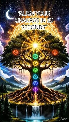 528Hz Chakra Healing 🌳✨ Align All 7 Chakras & Restore Inner Peace
