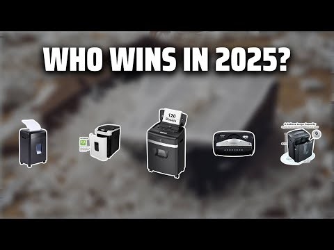 The Top 5 Best Micro Cut Shredders in 2025 - Must Watch Before Buying!