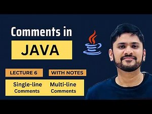 Comments in Java | Single and Multi-Line Comments | Java Tutorial for Beginners | Amit Thinks