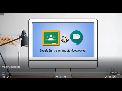 Google Classroom meets Google Meet