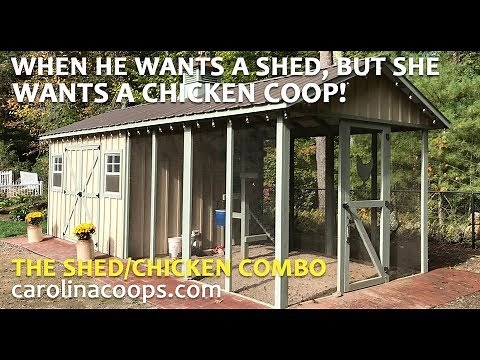 Custom Shed/Chicken Coop — Part 2: The Walk-Through