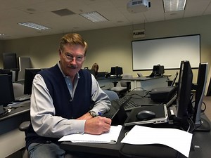 Meteorologist Ken Cook Volunteers at Emergency Operations Center