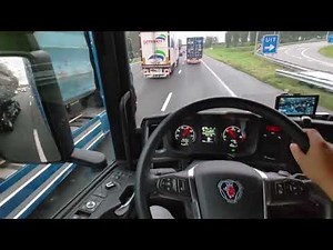 How to drive a Scania R450