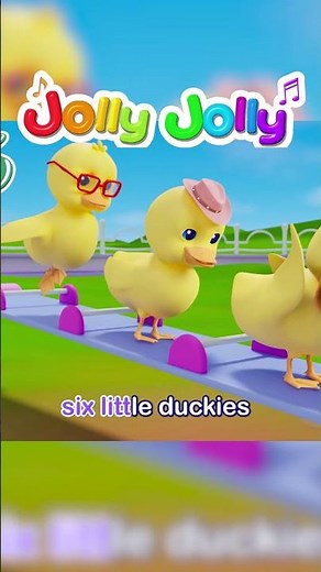 🐤One little, two little, three little duckies | Ten little duckies | Jolly Jolly - Nursery Rhymes
