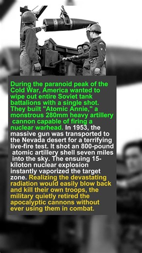 The Cannon That Fired a Nuclear Bomb