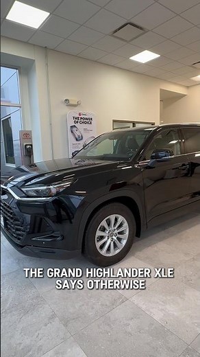 Think all 3rd row SUVs are the same? The Grand Highlander proves otherwise 👀