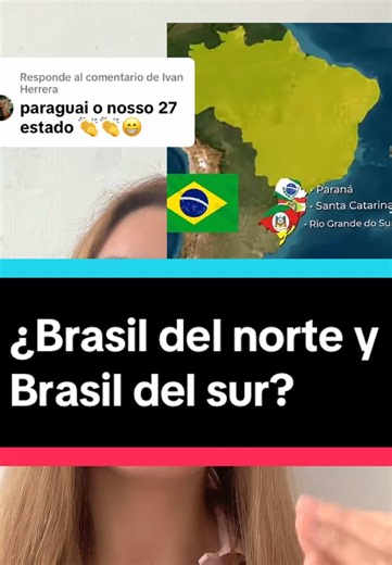 ¿Brasil del norte y Brasil del sur? Explicación y respuesta a @Ivan Herrera