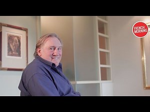 Gérard Depardieu à New York pour la promotion de son livre "Innocent"