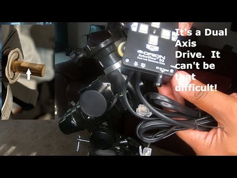 How To Install The Orion EQ-3M Dual-Axis Electronic Drive