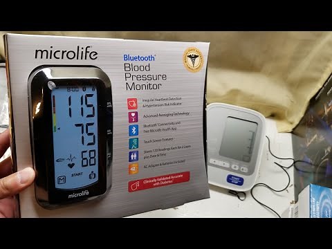 Costco! Microlife Blood Pressure Monitor (Bluetooth) $42 - UNBOXING vs OMRON Blood pressure monitor