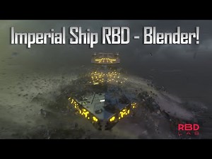 RBDLab Addn for Blender - Imperial Ship!!