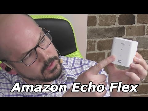 Amazon Echo Flex - A Wall Plug-In Alexa Smart Speaker