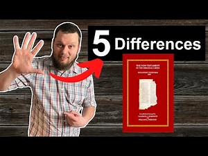 5 Differences Between the TEXTUS RECEPTUS and the BYZANTINE TEXTFORM in Matthew 13 to 22 | Part 5