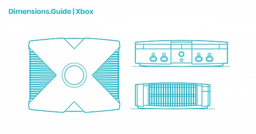 Xbox Dimensions & Drawings | Dimensions.com