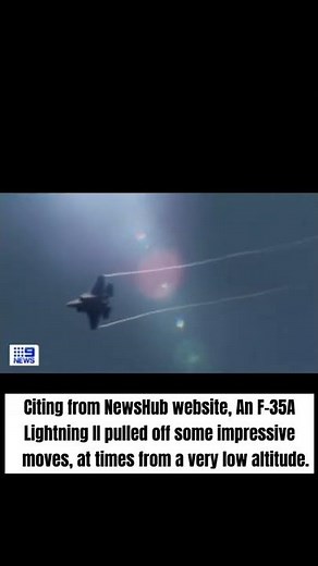 Look! Royal Australian Air Force F-35A Lightning II performs special show above Sydney Harbour
