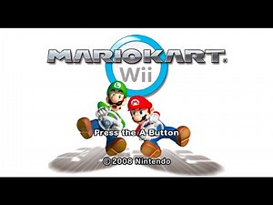 Mario Kart Wii (Wii) Intro + Gameplay