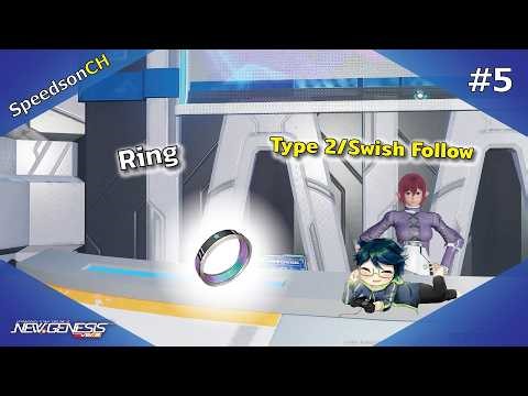 [PSO2:NGS] Ring #5 | แหวนสายเคาน์เตอร์ , Type 2/Swish Follow