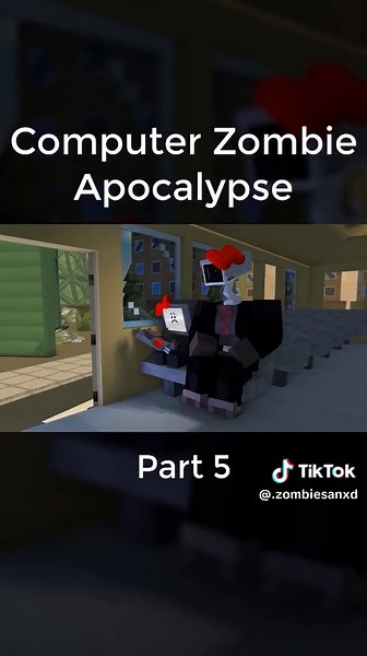 Computer Zombie Apocalypse : The MOVIE - Minecraft Animation Part 5 #minecraft #animation #fyb #foryou #foryoupage