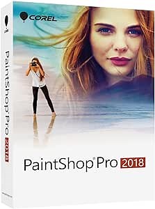 Corel PaintShop Pro 2018 Photo Editing and Graphic Design Suite for PC (Old Version)