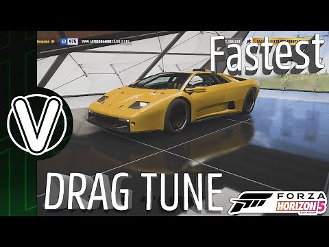 Forza Horizon 5 | Lamborghini Diablo GTR Drag Build And Tune *INSANE* (Forza Horizon 5 Guides)
